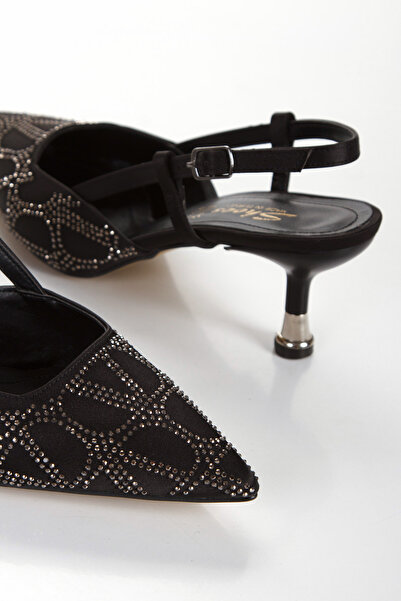 Akçetin Moda Women's 5 cm Style Heeled Special Production Evening Dress Shoes