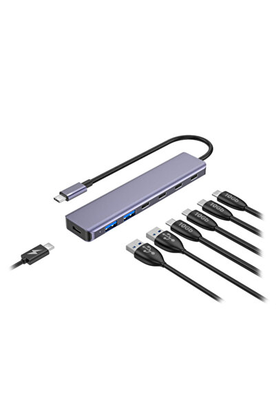 Platinet HUB 7 IN 1 10GBS PD 100W ALUMINIU