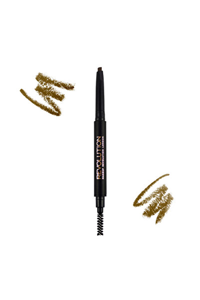 Revolution Duo Brow Kalem Light Brown