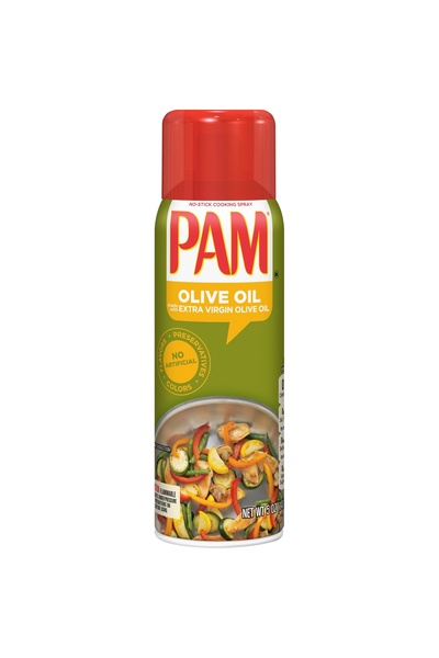 PAM oil عبوة من 12 بخاخ زيت الزيتون للطهي (141 مل)