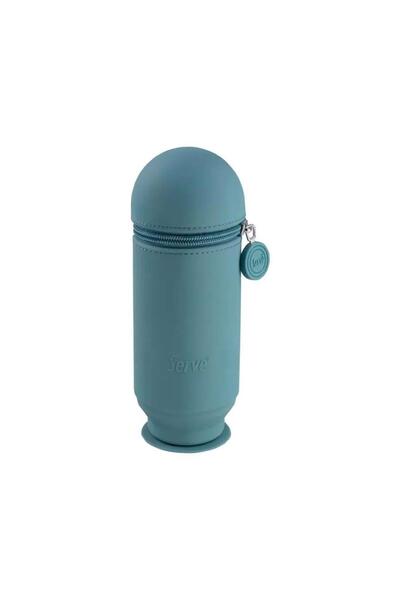 Serve Hoopup Kalem Çantası Petrol Mavisi