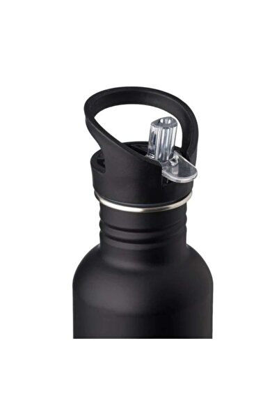 OEM vSticla de Apa de Inox Negru Mat Life is a Journey 500ml