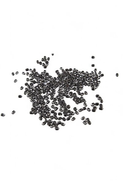 Serhat Aksesuar ve El İşçilik خرز بلاستيكي رمادي معدني مقاس 5 × 4 مم (30 جرام...