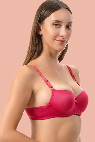 Beruflic حمالة صدر نسائية حمراء غير مملوءة Mx2065