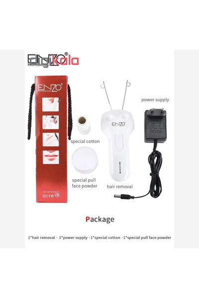 ENZO Elektrikli İpli Epilatör – Acısız Yüz ve Vücut Tüy Alma Makinesi | Kolay Kullanım ve Pürüzsüz Cilt