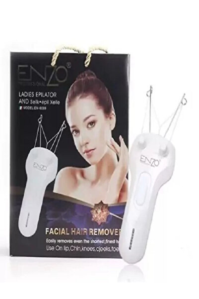 ENZO Profesyonel İpli Pratik Epilasyon Aleti Ağrısız Acısız Epilatör Tüy Kıl Alma Makinası