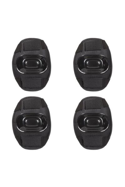OEM Set Echipament de Protectie cu Genunchiere & Cotiere Negre - 4 piese