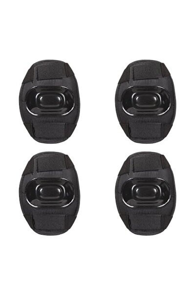 OEM Set Echipament de Protectie cu Genunchiere & Cotiere Negre - 4 piese