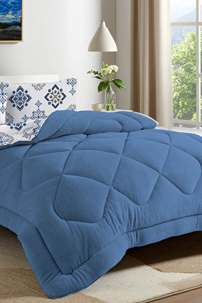 EVA Patterned Double Welsoft Quilt +2 Pillowcases 50X70Cm / Double-Sided, Modern Design