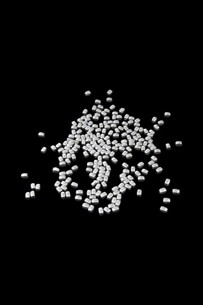 Serhat Aksesuar ve El İşçilik خرز رمادي مثقوب من الداخل مقاس 5×3.5 ملم (30 جر...