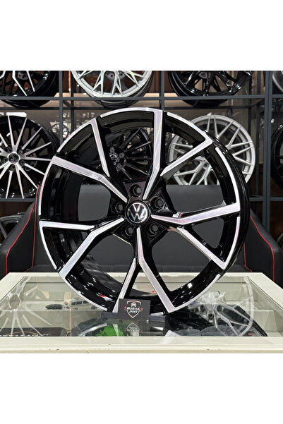 AGT 19 İNÇ 5X112 VW GOLF BLACK DİAMOND R LİNE JANT MODELİ (4ADET)