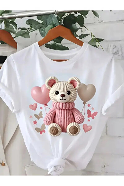 İSMTEXS Tricou unisex cu mânecă scurtă, cu decolteu în formă de O, cu imprime...