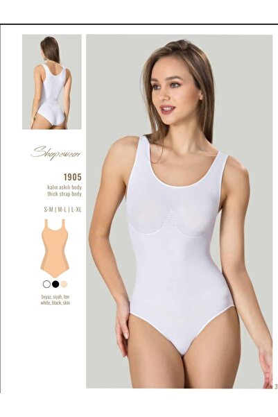 NightLove Thick Strap Corset Bodysuit