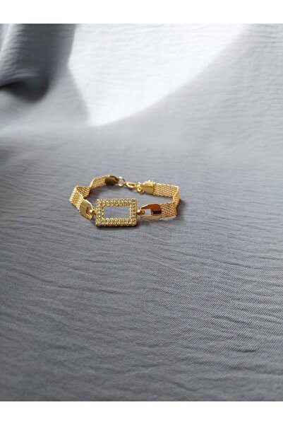 GEZERGOLD TAKI külçe gram uyumlu hasır bileklik 24ayar altın kaplama