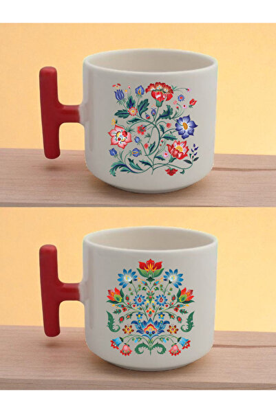 lili hediyelik كوب لاتيه مطبوع بتقنية الإبرو - منتجات صندوق الهدايا، أدوات صن...