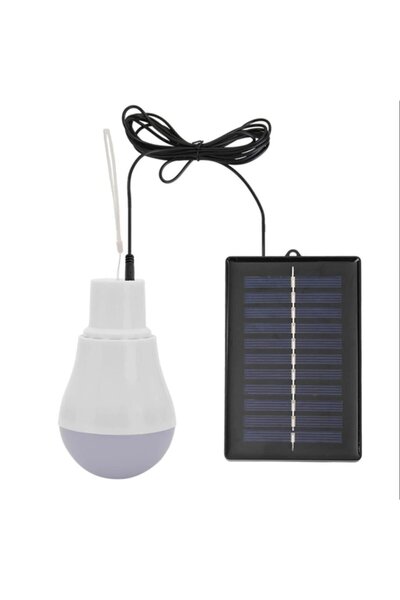 sgeteknoloji SGE - Güneş Enerjili Solar Üç Kanatlı Kamp Çadır Lambası Led Lam...