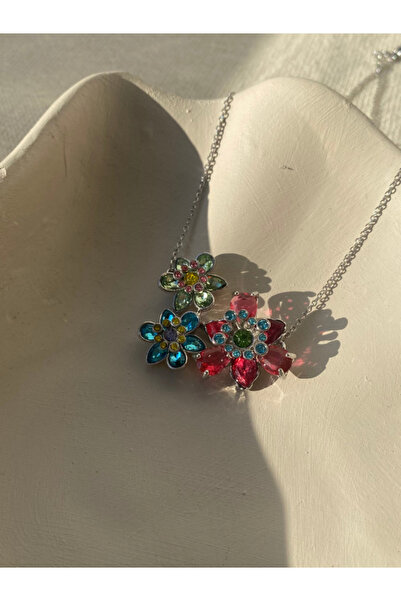 Brethils قلادة سواروفسكي الجديدة من مجموعة إديليا مرصعة بأحجار الزركون مع ضما...