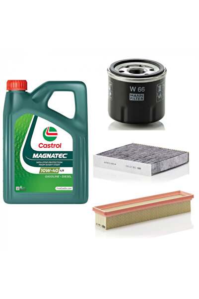 Dacia Pachet Revizie Carbon Ulei Magnatec 10W40 + Filtre Logan II/MCV II 1.2 16V