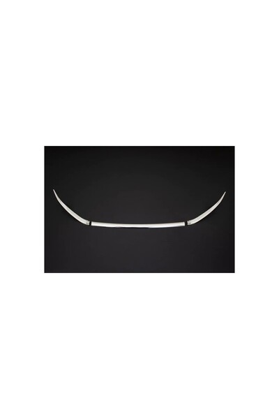 Universal PEUGEOT RİFTER UYUMLU ÖN TAMPON ÇITASI 3 PARÇA 2019 ve ÜZERİ PASLAN...