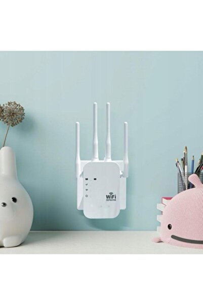 KESNUP Wireless signal amplifier transfer 300 Mbps White