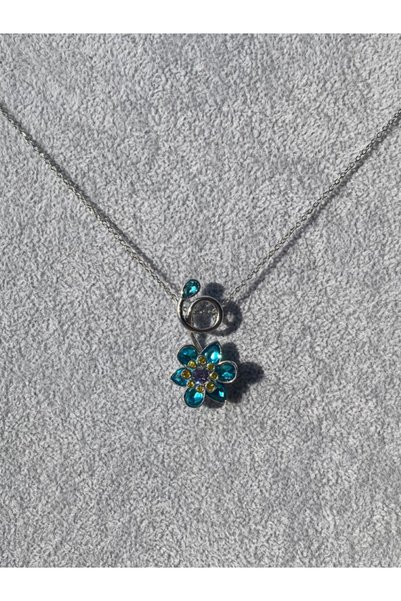 Brethils Swarovski New Season Idyllia Necklace with Zircon Stone Guaranteed Not to Fade with Invoice
