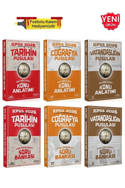 CBA Akademi 2026 - KPSS Lisans Tarihin Coğrafyanın Vatandaşlığın Pusulası Kon...