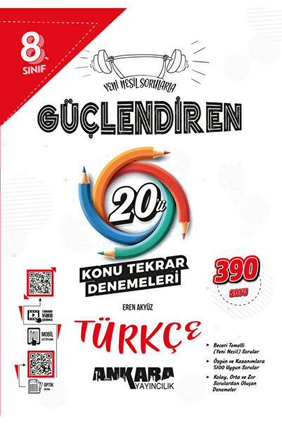 Ankara Yayıncılık 2025-2026 Müfredat 8. Sınıf Sözel-Sayısal Mantık ve Muhakem...