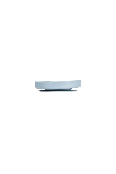 Porland Fancy Blue Baby Food Plate That Sticks to the Floor 16 cm