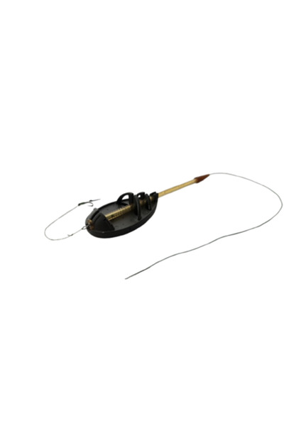 OEM Monturi Method Feeder Long Cast, 45gr, carlig nr 12, Spin