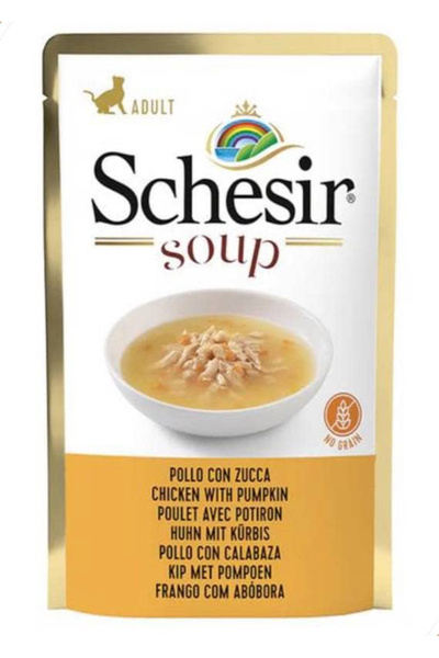 Schesir شيزر اظرف الدجاج مع الياقطين بالجلي85غ