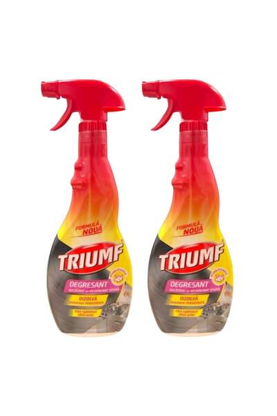 TRIUMF Set 2x Degresant spuma cu bicarbonat pentru bucatarie 500 ml