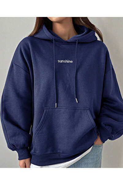 LAYORA Νέα σεζόν με τύπωμα – oversized με κουκούλα Φούτερ