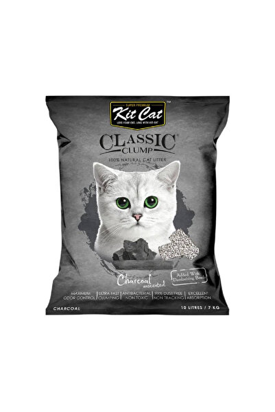 Kit كت كات رمل فحم بدون رائحة5 لتر