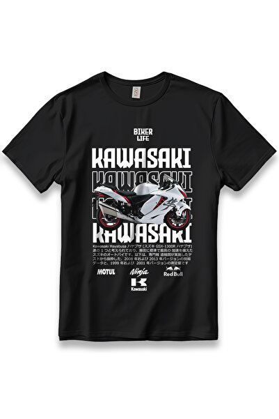 EZG Business Μοντέλο μπλουζάκι KWSKI GSX1300R Motorcyclist Unisex 100% βαμβακ...