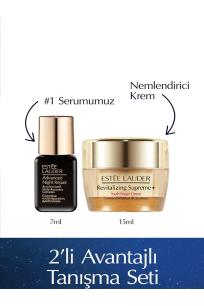 Estee Lauder Advanced Night Repair Seyahat Boy Cilt Bakım Seti Serum 7 ML Rev...