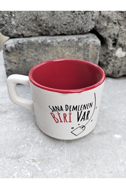 Home Coffee Cup with the Inscription, "There Is Someone Who Brews for You."