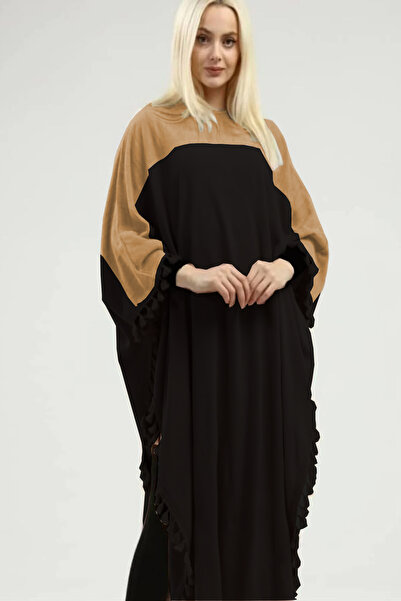 Cockatoo Γυναικείο Pinterest Κομψό πανσό με δύο χρώματα με λεπτομέρεια με φούντα