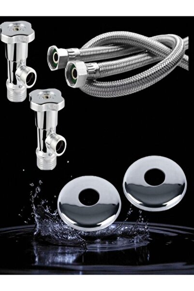 Umay Yapı Malzemeleri Taharet Faucet Set |   2-Piece Intermediate Faucet + 2-...
