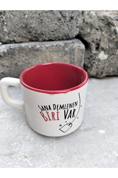 Home Coffee Cup with the Inscription, "There Is Someone Who Brews for You."