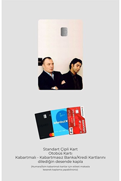 Hediyeni Al 2'li Polat & Çakır Tasarımlı - Papara, Tosla, Otobüs Kart Kaplama...