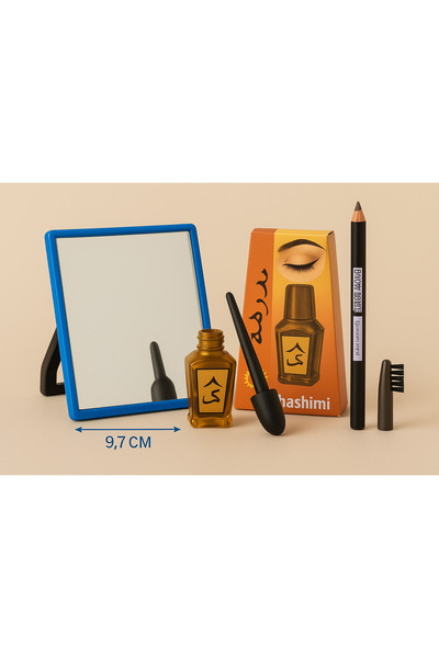 Genel Markalar Doğal Hashimi Arap Sürmesi, Ayna Ve Kaş Kalemi İle Göz Ve Kirp...