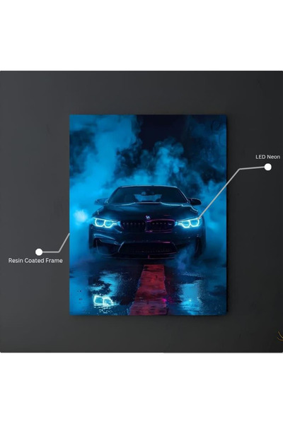 Neon Poster LED Işıklı – Dekoratif Duvar Posteri | Hediye ve Ev Dekoru İçin H...