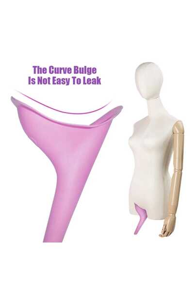 Fstyle أداة نسائية للتبول خفيفة الوزن مناسبة للاستخدام عند التخييم والسفر