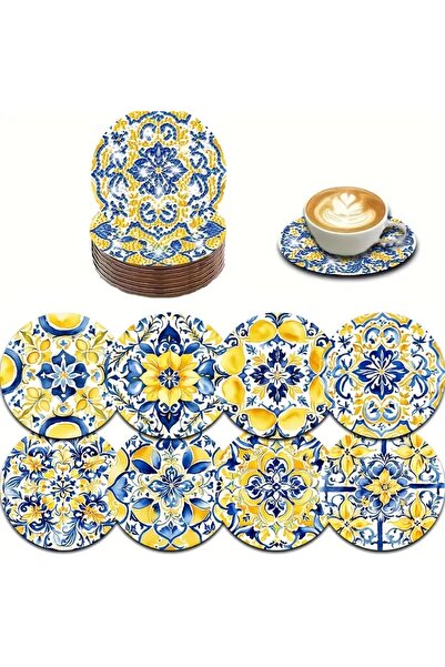 BGA ELMAS BOYAMA BARDAK ALTLIĞI SETİ YETİŞKİNLER İÇİN 8 PCS SET