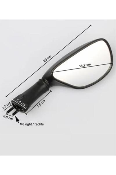 sgr Oglindă Moto Dreapta - Kawasaki ZX6R (1998-2001) / ZX9R (1998-2003) - Cod...