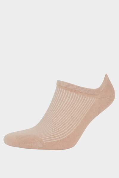 DeFacto Men's 5-Pack Cotton Sneaker Socks F5326Axns