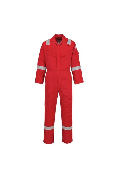 PORTWEST Fr21 Fireproof Antistatic Coverall (Red)