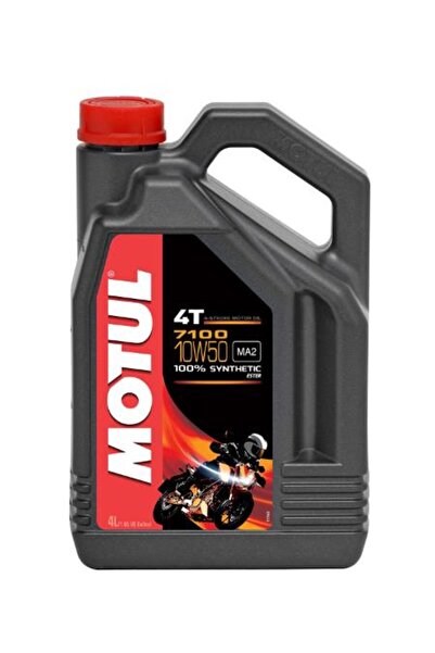 Motul Ulei de motor sintetic 4T 7100 10W-50 MA2, 4 litri (cod produs: 104098)