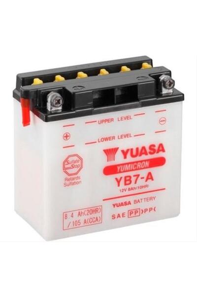 Yuasa Acumulator Moto YB7-A 12V 8Ah 105A (CP)