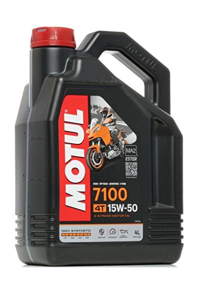Motul Ulei de motor sintetic 4T 7100 15W50 MA2 Ester, 4 litri, cod 104299